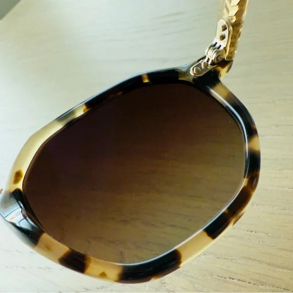 KREWE Dakota Iberia + Haze POLARIZED 18K Sunglasses - Picture 12 of 13